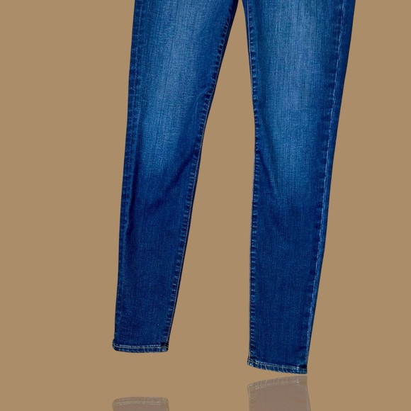 Madewell ‘Tall 9” Mid-Rise Skinny Jeans in Hayes Wash: Button-Front Edition’ 28T - Picture 10 of 16